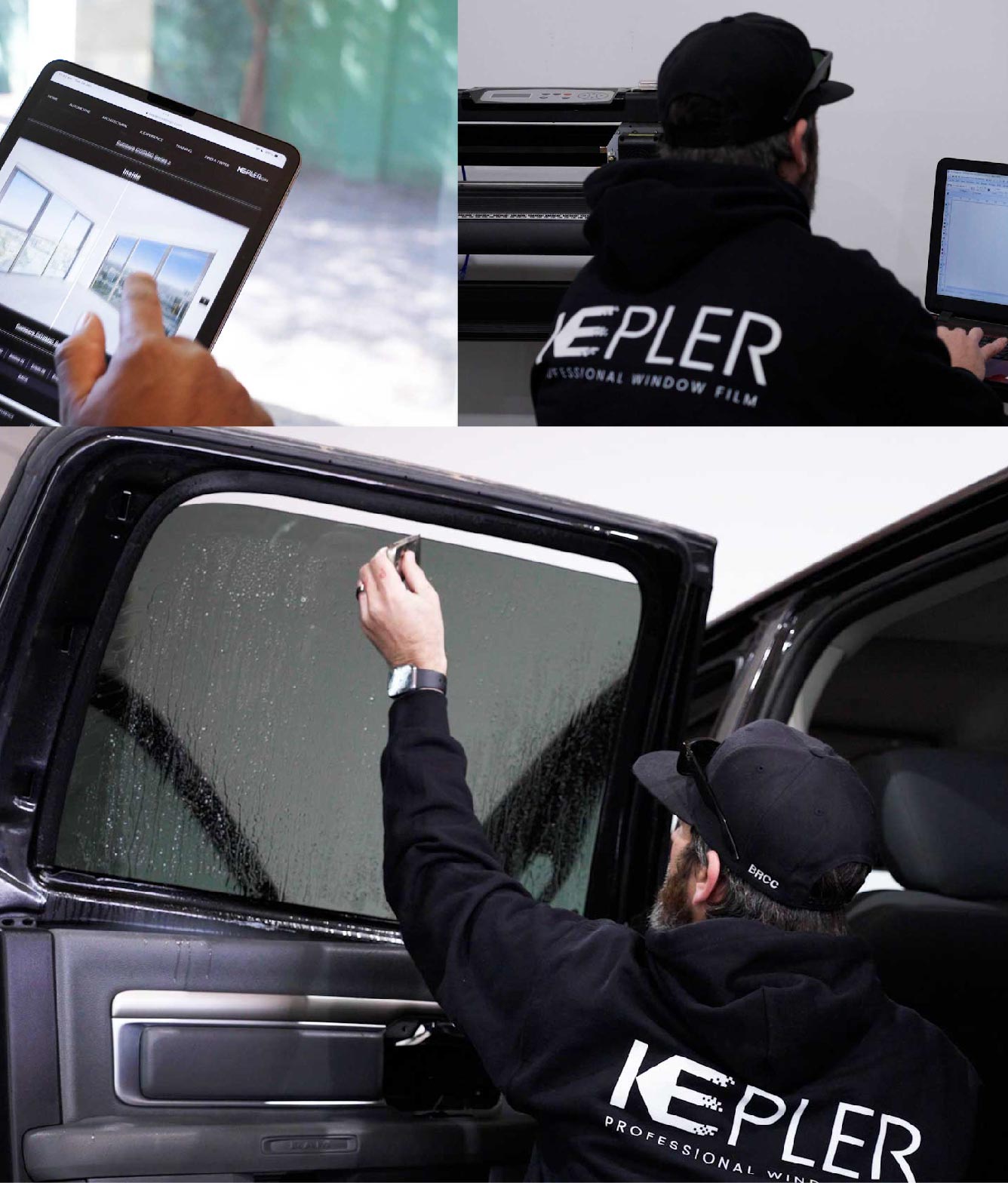 Kepler Window Tinting Specialists at Work in Lake Stevens, Washington