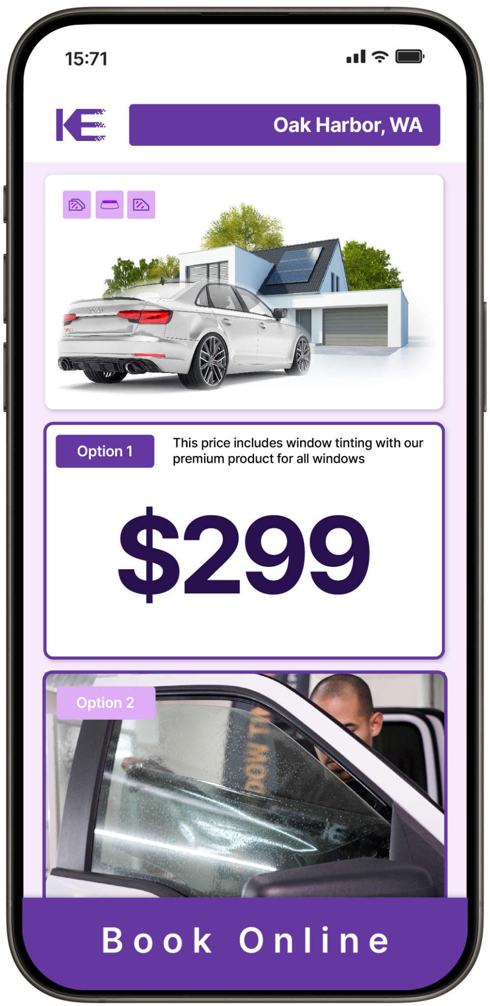 View Competitive Window Tinting Prices in Oak Harbor, Washington