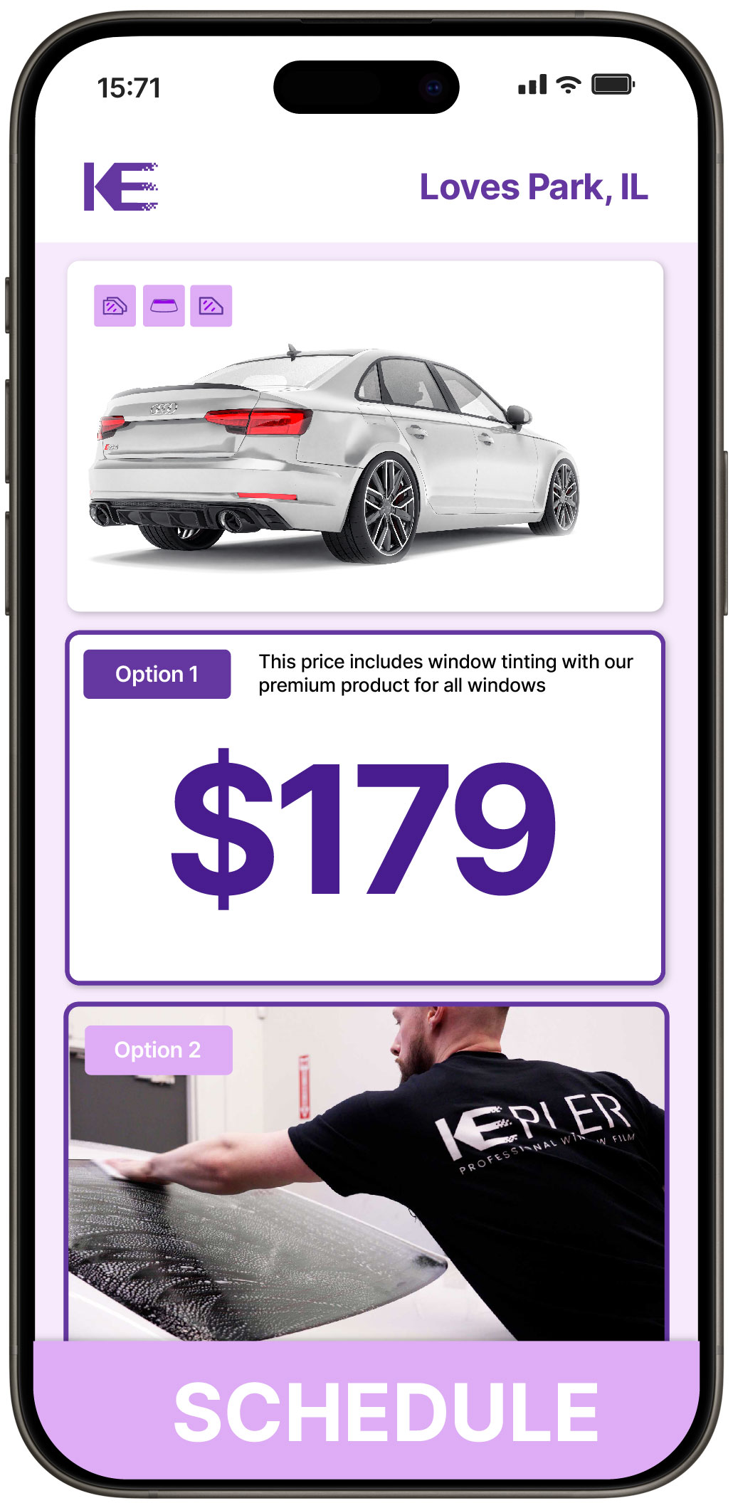 Car Window Tinting Loves Park | Professional Tinting from $139