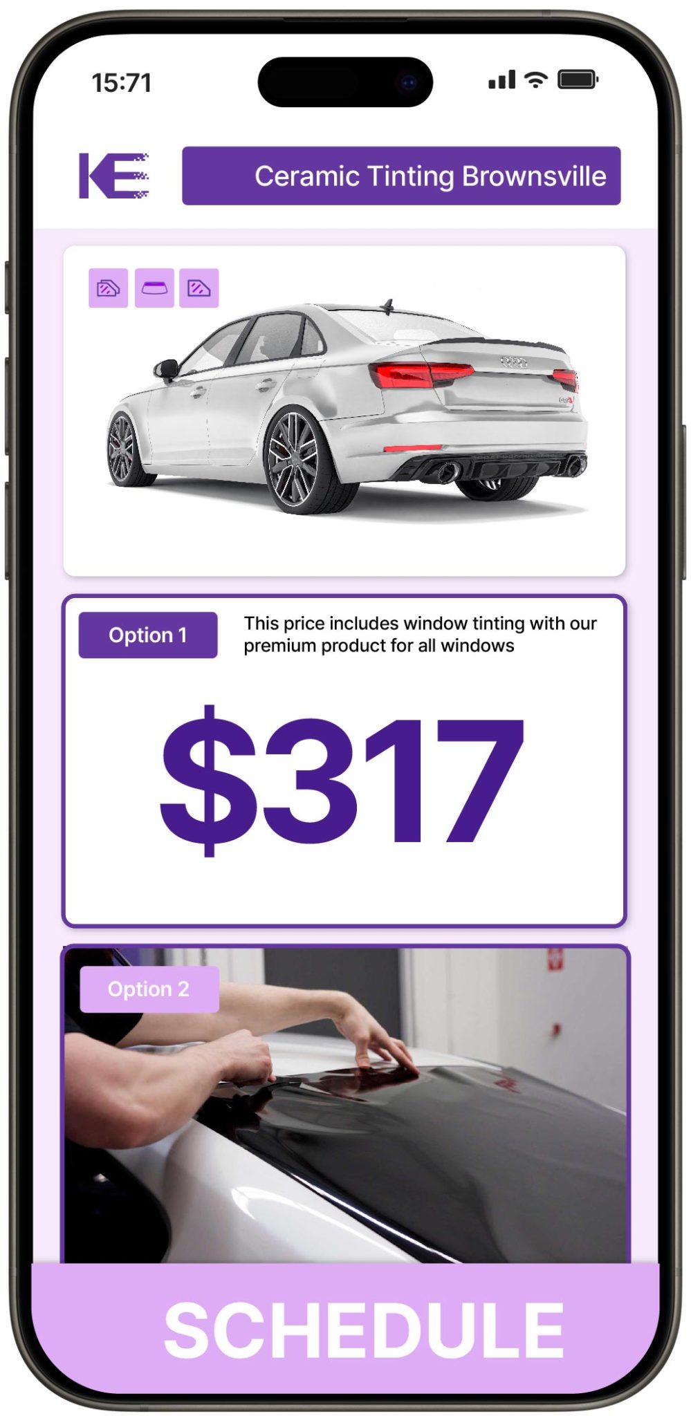 View Affordable Ceramic Window Tinting Prices in Brownsville, Texas