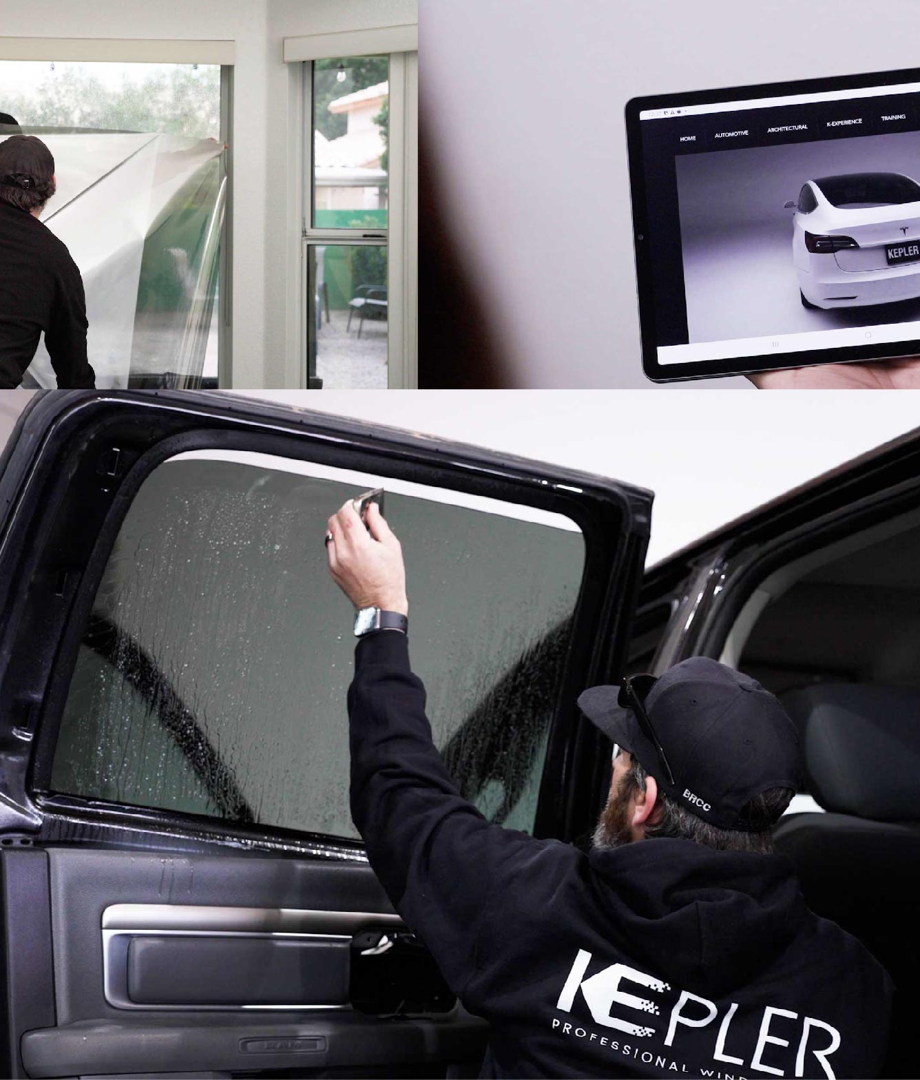 Kepler Window Tinting Specialists at Work in Yakima, Washington