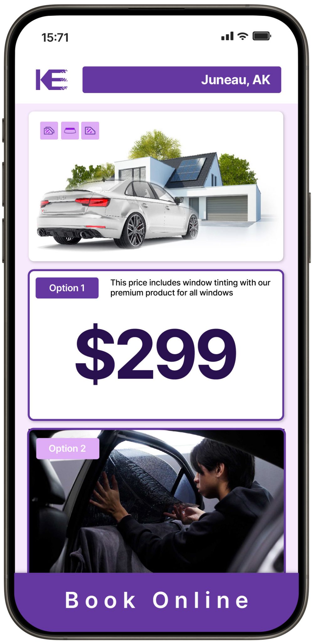 View Competitive Window Tinting Prices in Juneau, Alaska