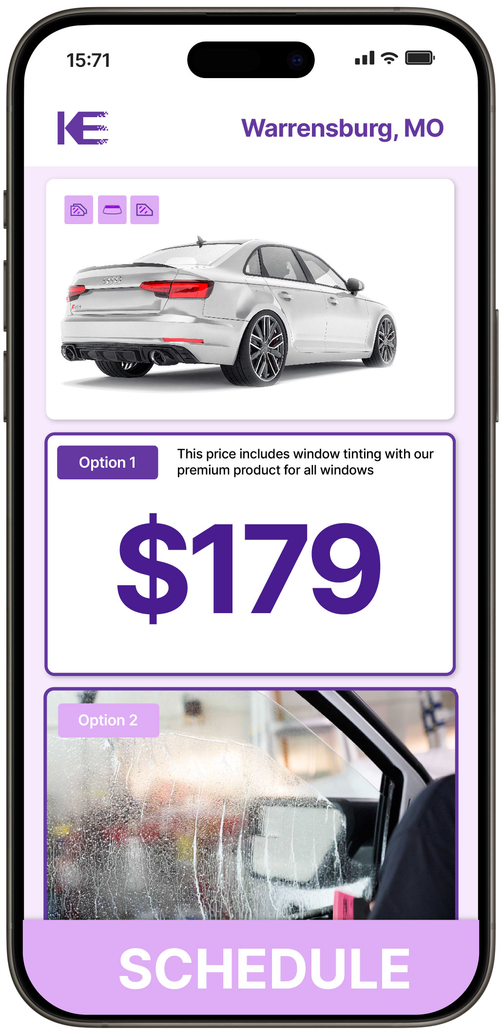 View Affordable Car Window Tinting Prices in Warrensburg, Missouri