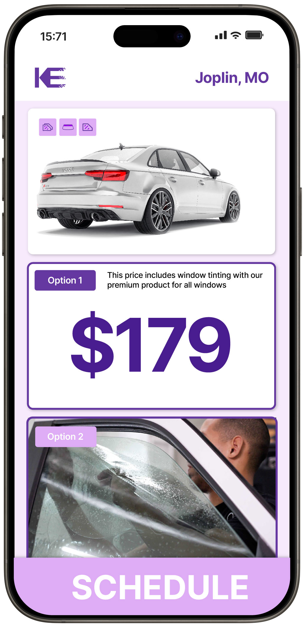 View Reasonable Car Window Tinting Prices in Joplin, Missouri