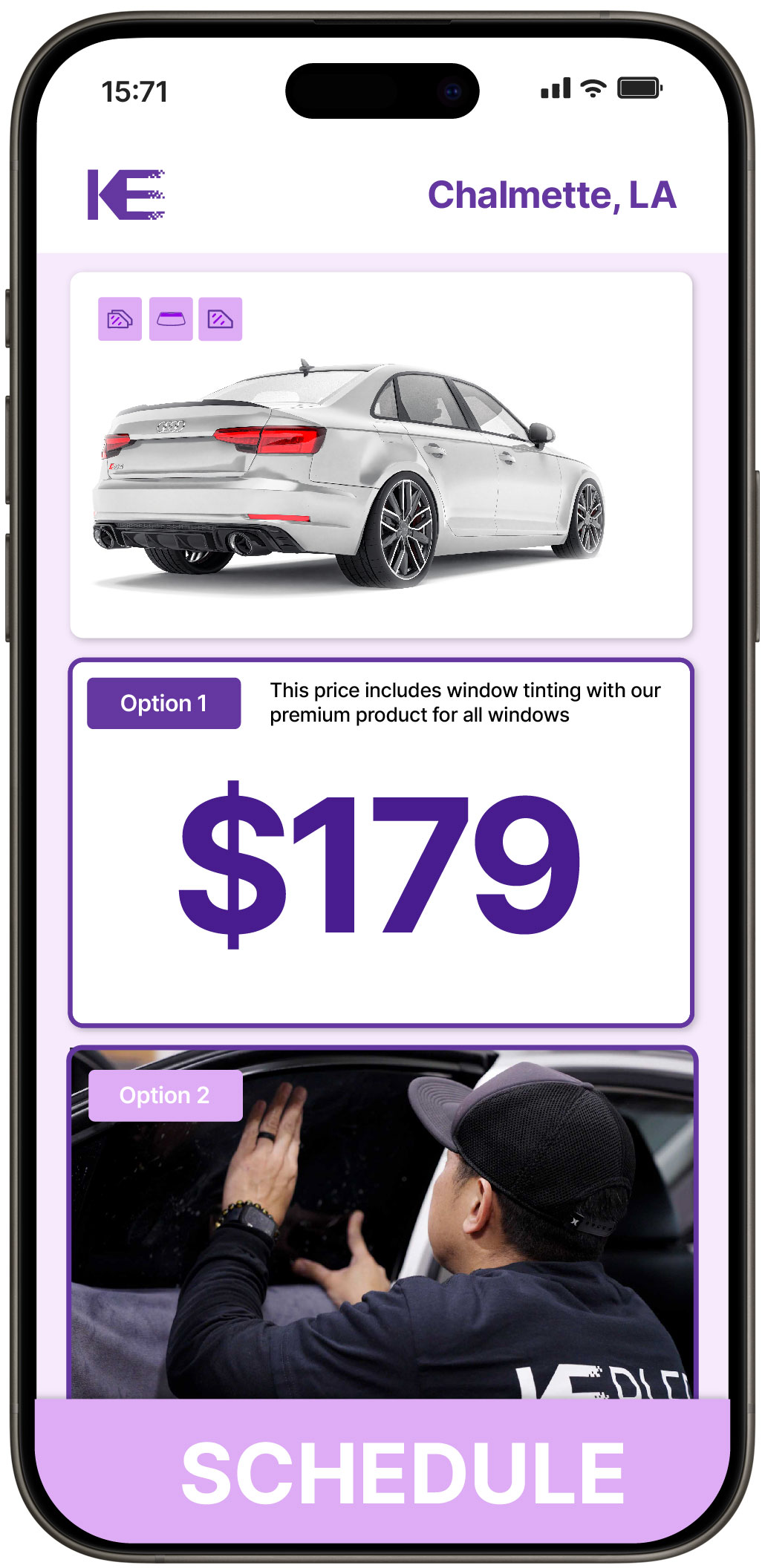 View Competitive Car Window Tinting Prices in Chalmette, Louisiana