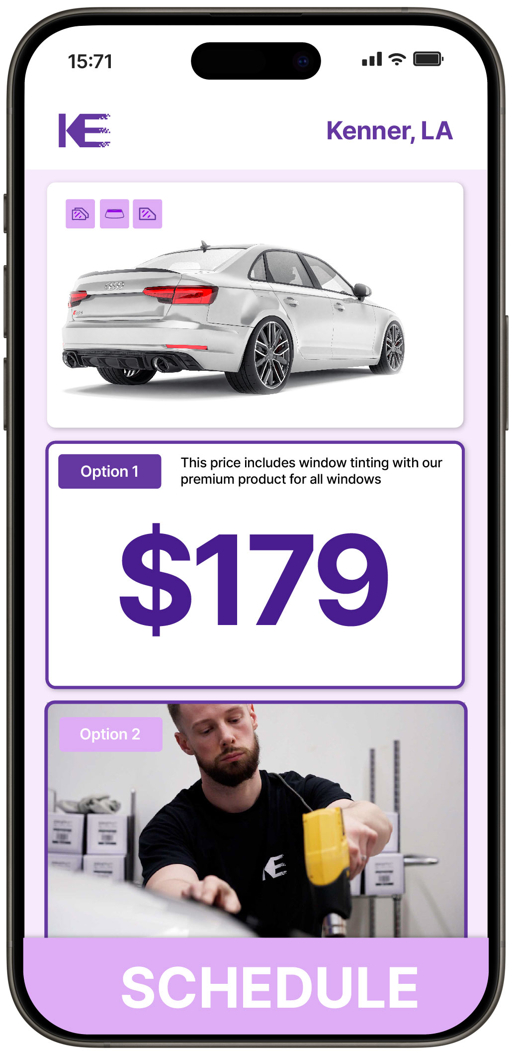 View Reasonable Car Window Tinting Prices in Kenner, Louisiana