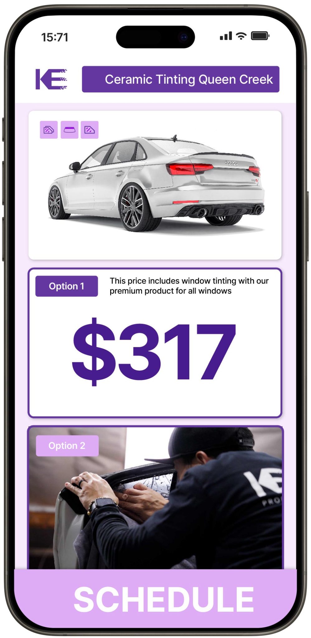 View Competitive Ceramic Window Tinting Prices in Queen Creek, Arizona