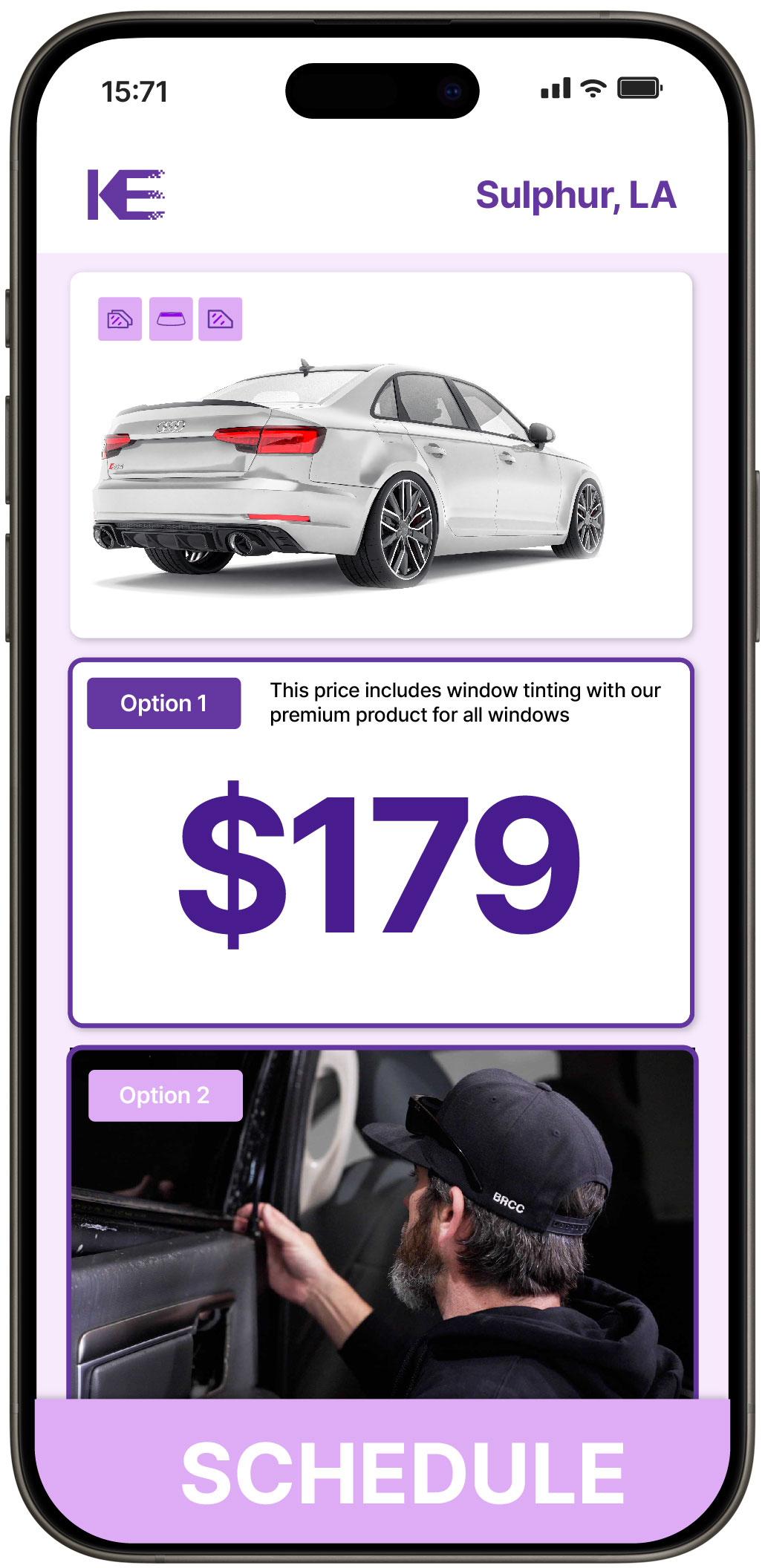 View Affordable Car Window Tinting Prices in Sulphur, Louisiana