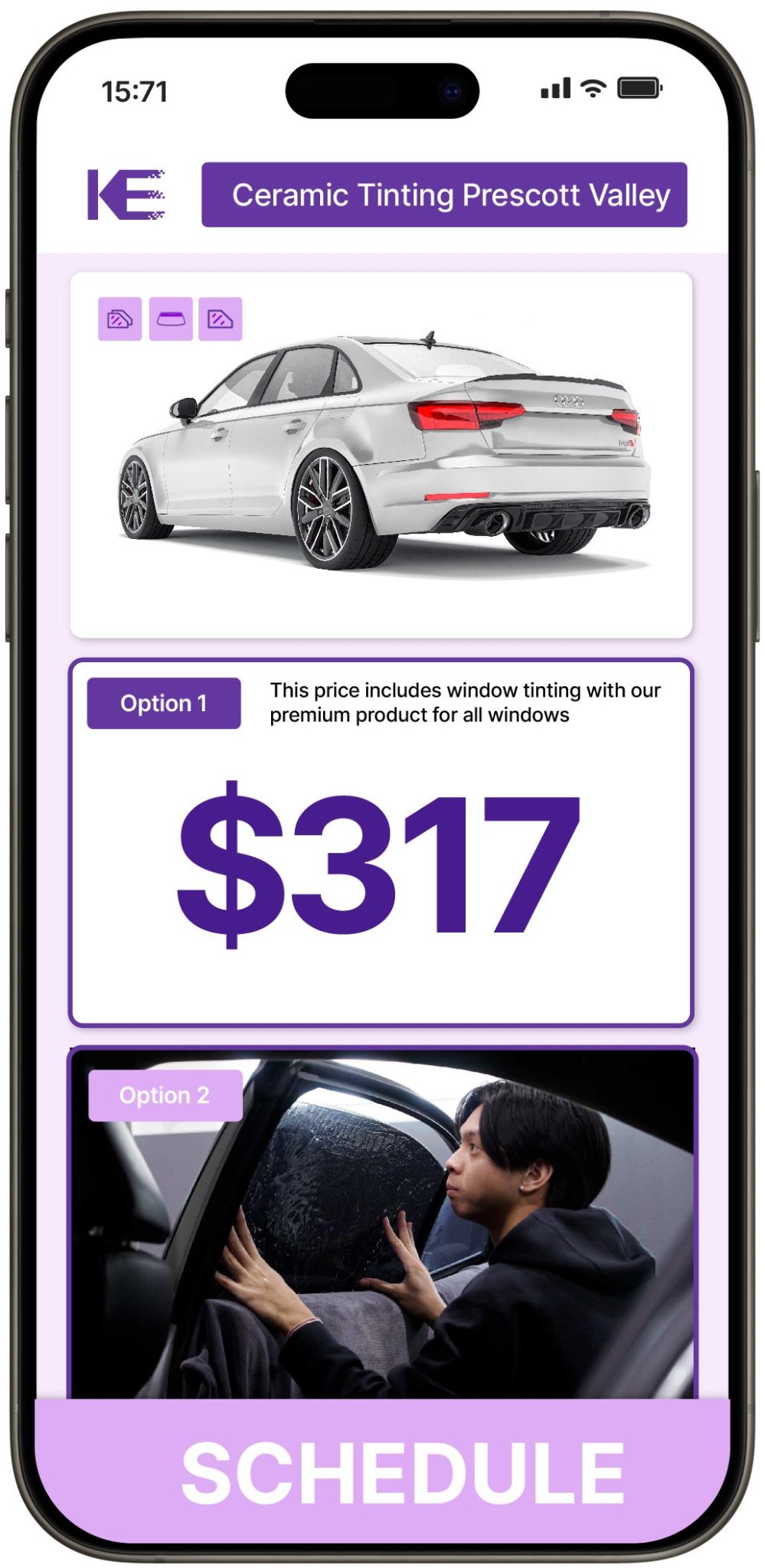 View Competitive Ceramic Window Tinting Prices in Prescott Valley, Arizona