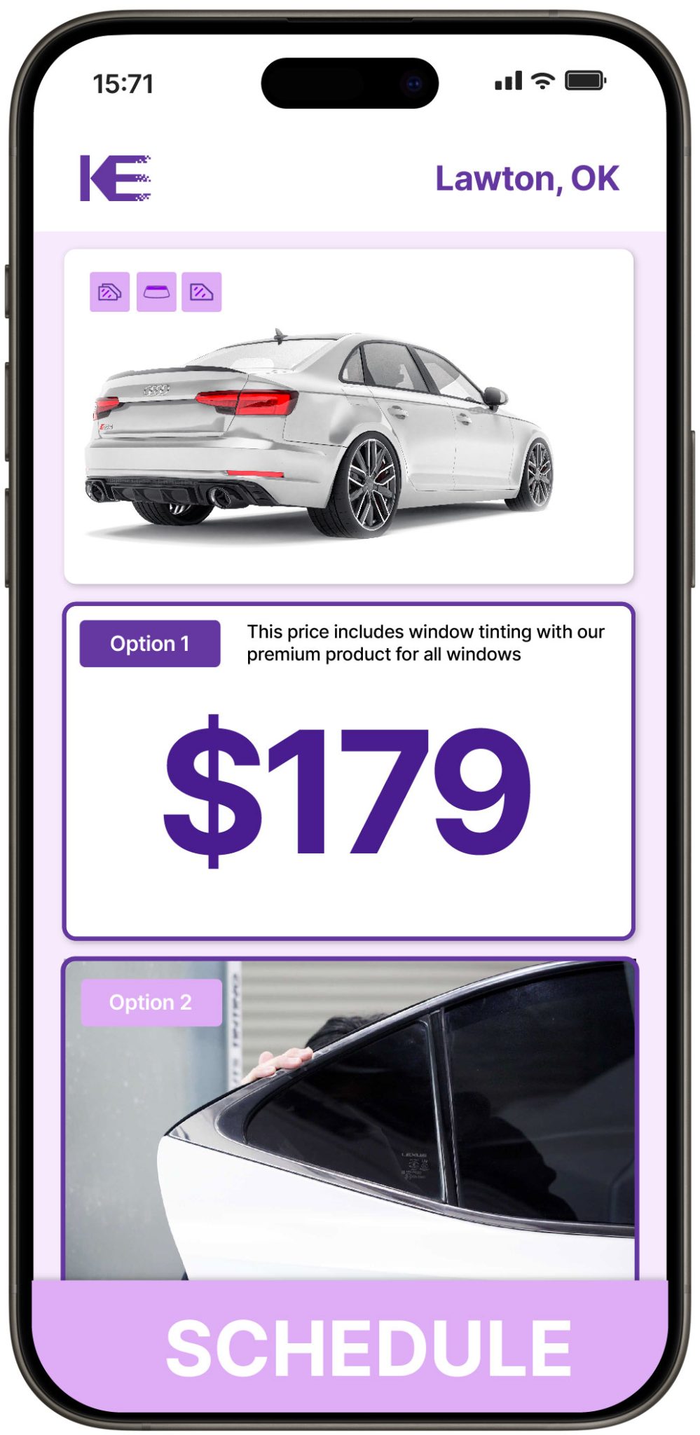 View Reasonable Car Window Tinting Prices in Lawton, Oklahoma