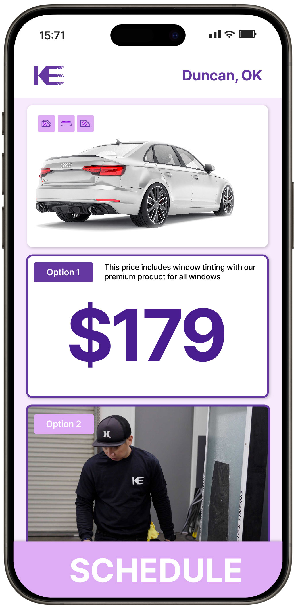 View Affordable Car Window Tinting Prices in Duncan, Oklahoma