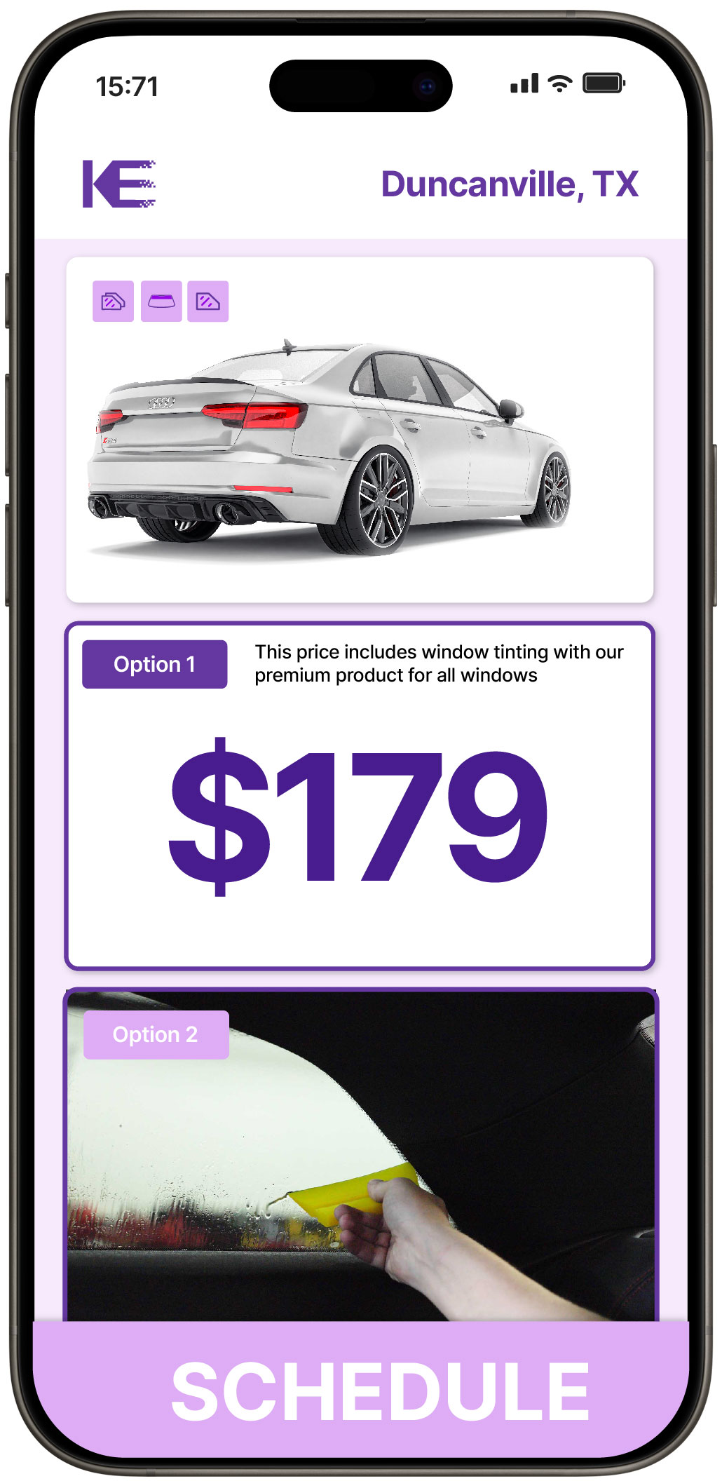 View Affordable Car Window Tinting Prices in Duncanville, Texas