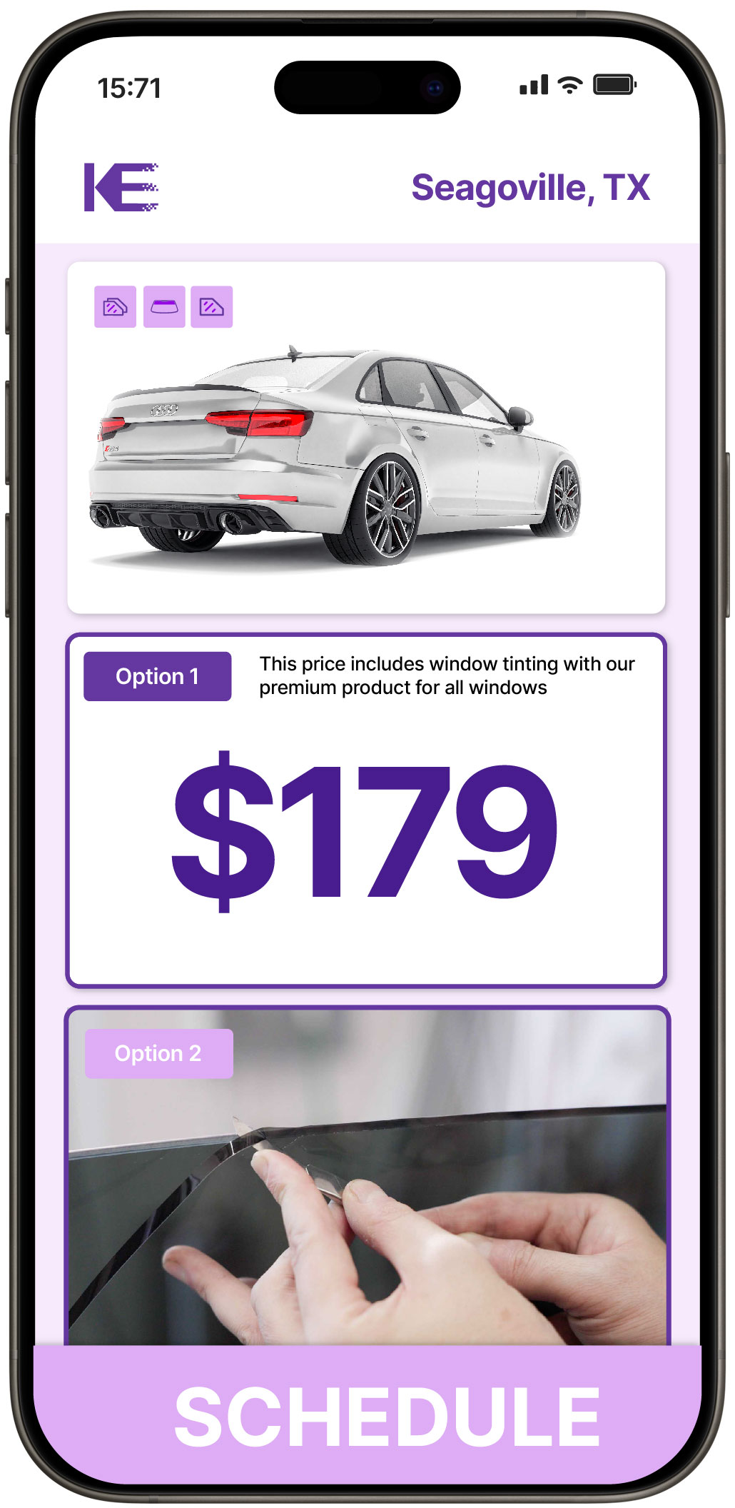 View Affordable Car Window Tinting Prices in Seagoville, Texas