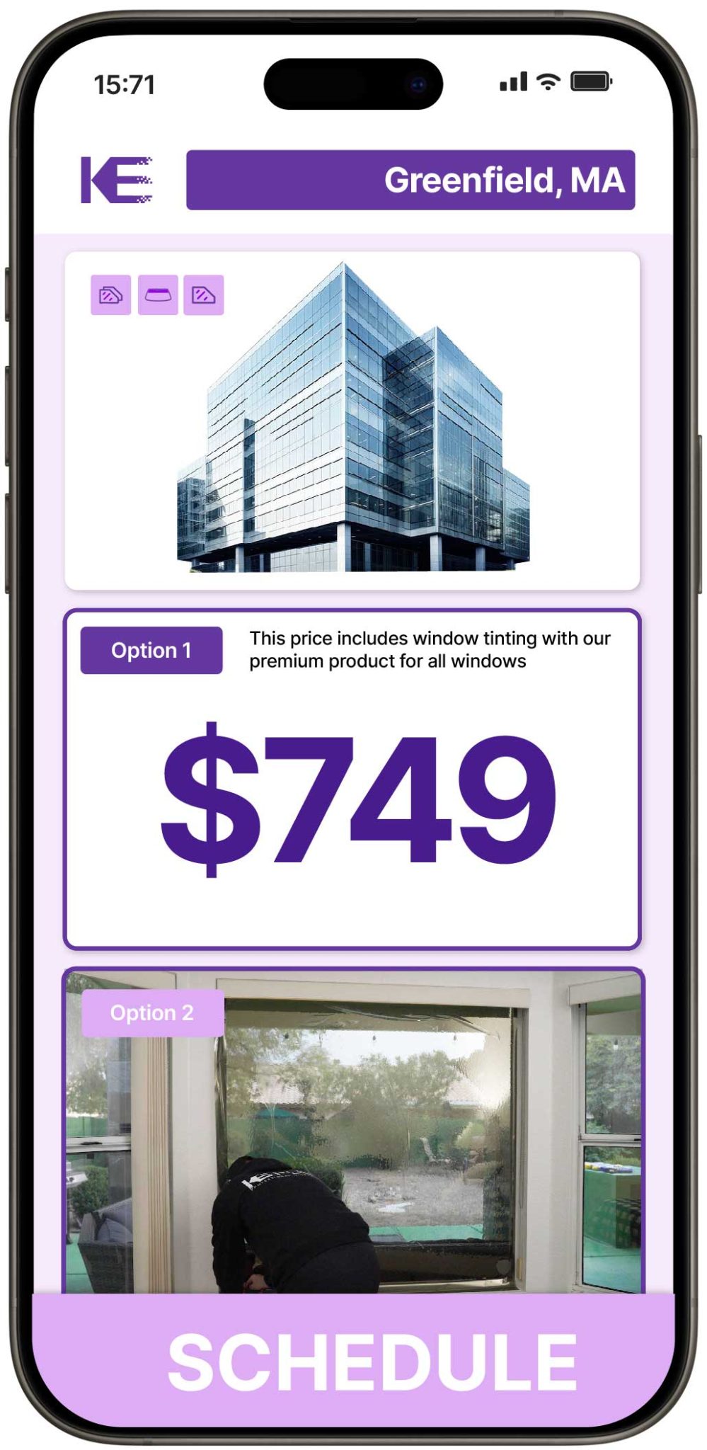 View Reasonable Commercial Window Tinting Costs in Greenfield, Massachusetts