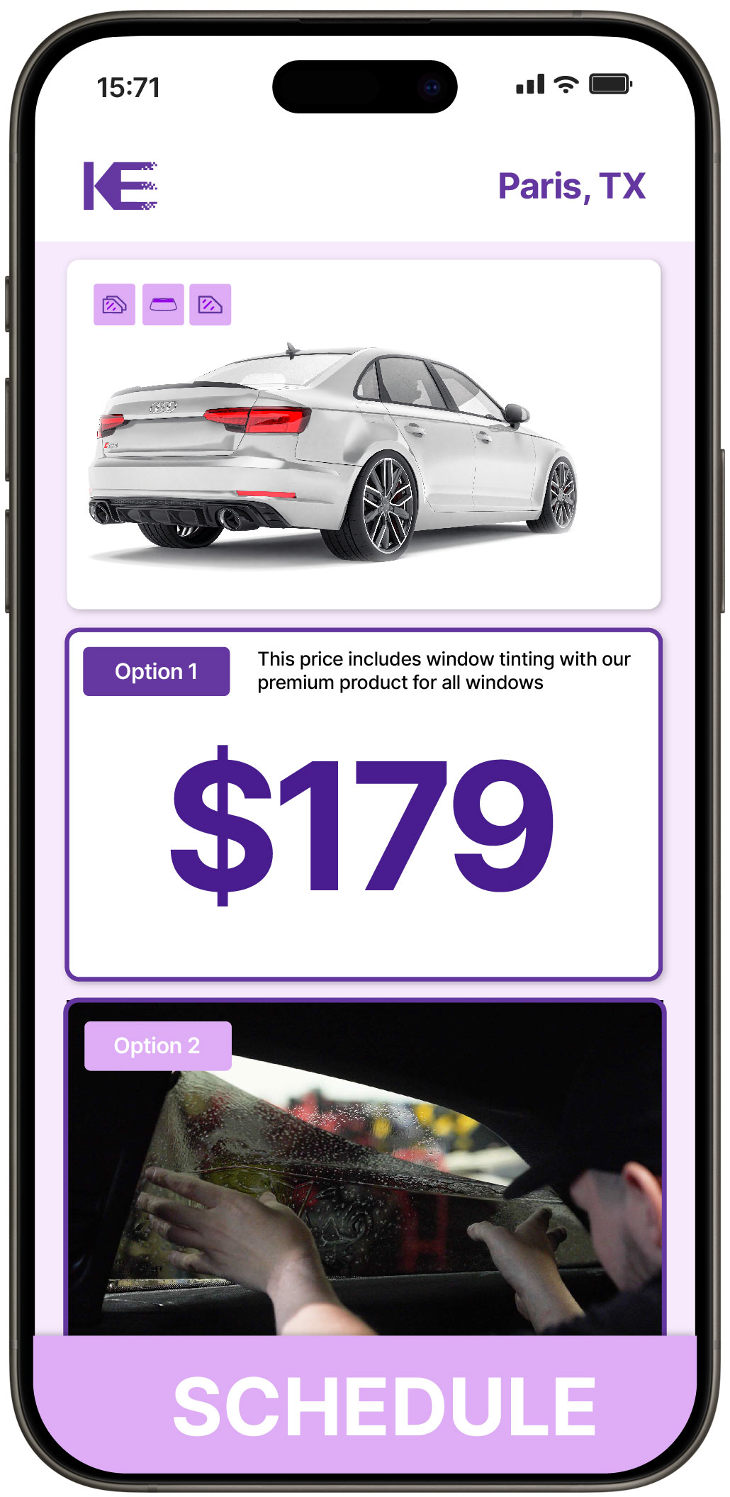 Car Window Tinting Paris | Professional Tinting from $139