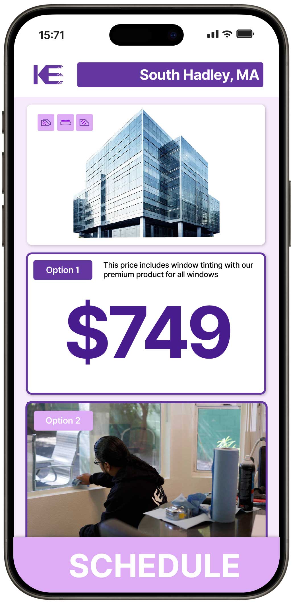 View Affordable Safety and Security Window Film Costs in South Hadley, Massachusetts