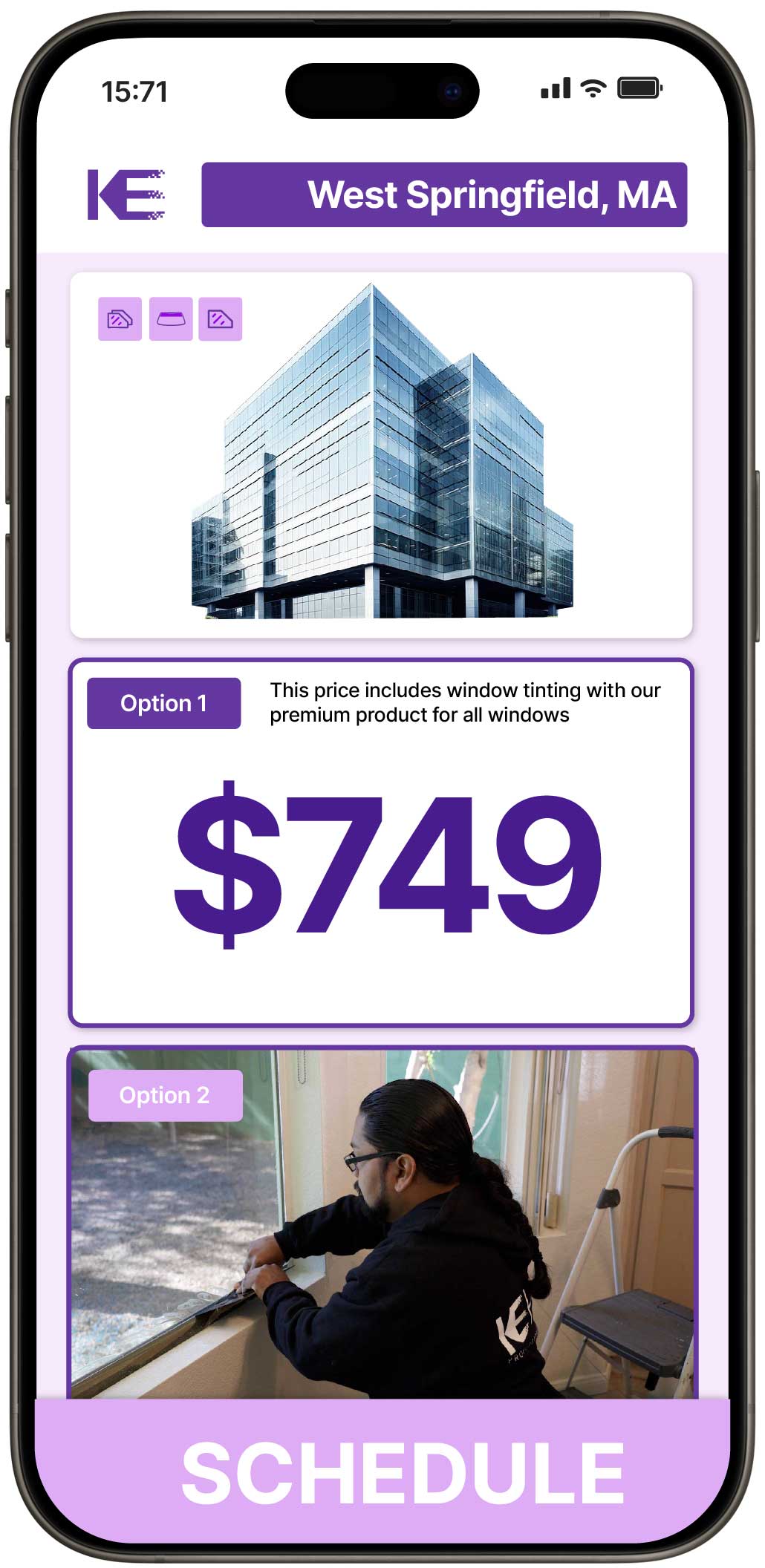 View Affordable Safety and Security Window Film Prices in West Springfield, Massachusetts