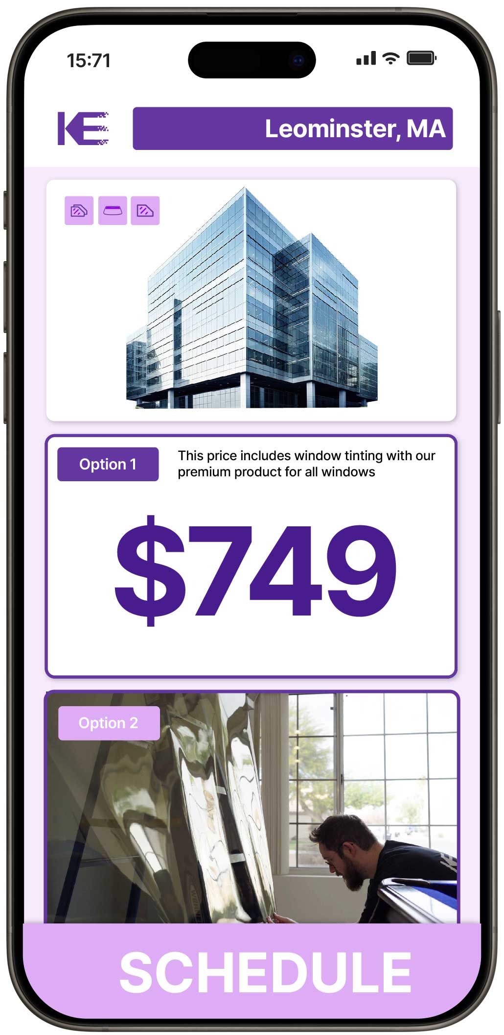 View Reasonable Safety and Security Window Film Rates in Leominster, Massachusetts