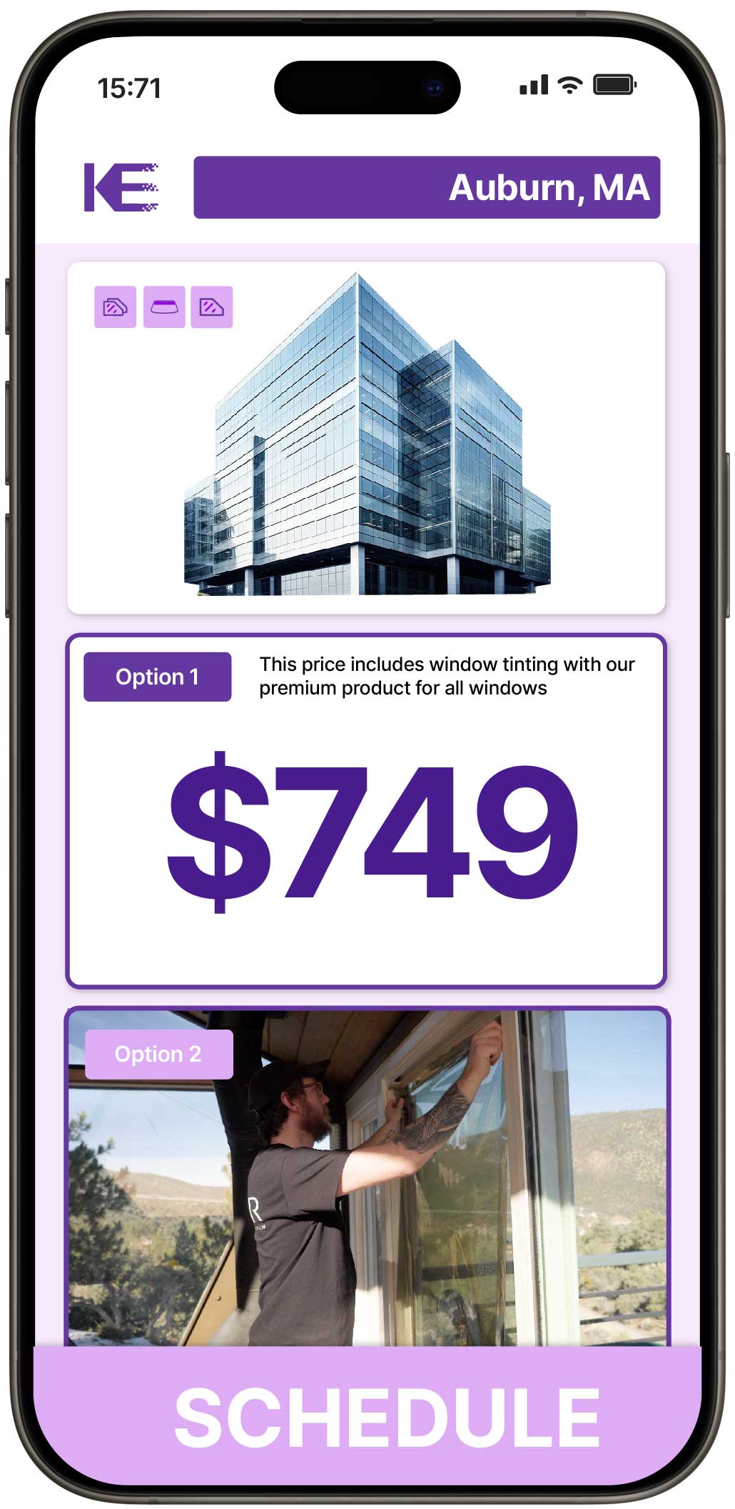 View Competitive Safety and Security Window Film Rates in Auburn, Massachusetts
