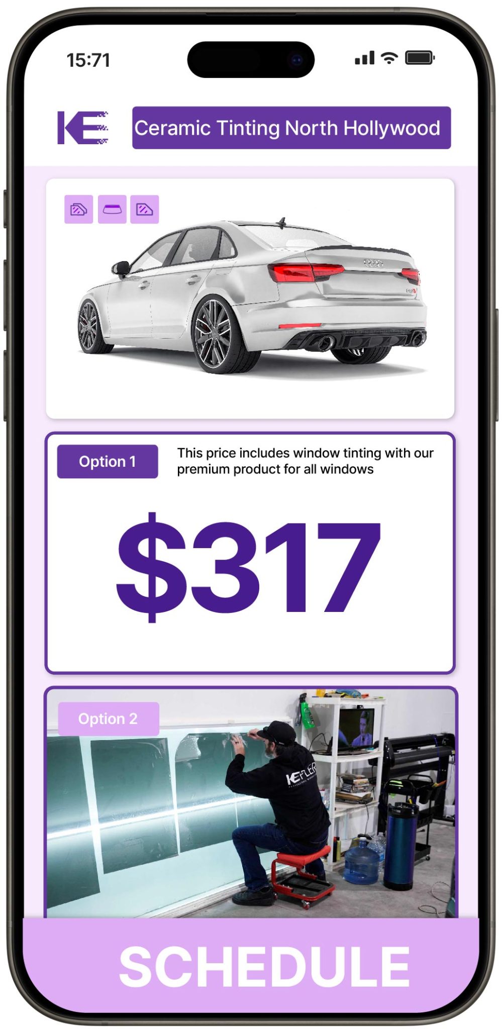 View Affordable Ceramic Window Tinting Prices in North Hollywood, California