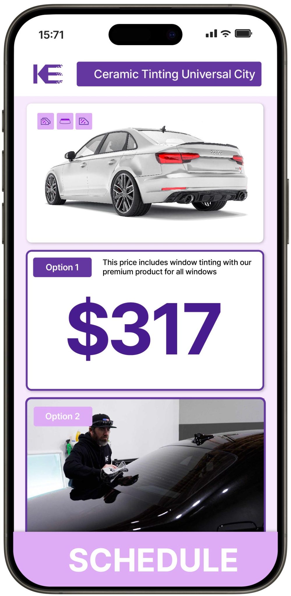 View Competitive Ceramic Window Tinting Prices in Universal City, California