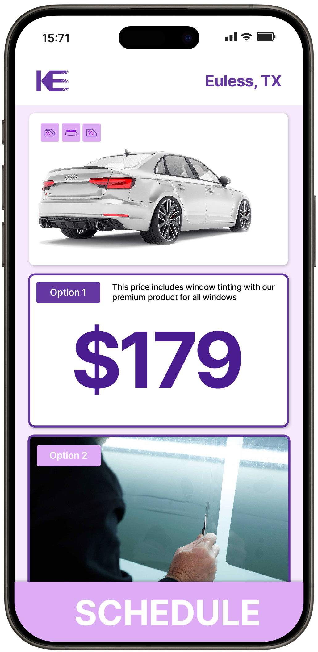 Car Window Tinting Euless | Professional Tinting from $139