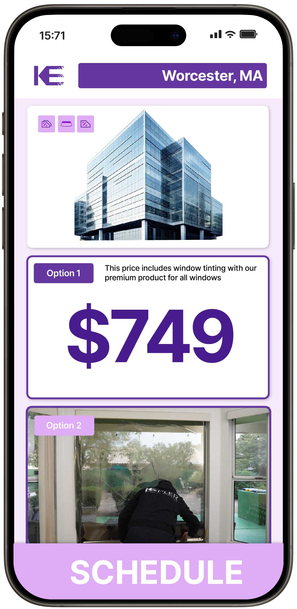 View Reasonable Safety and Security Window Film Costs in Worcester, Massachusetts