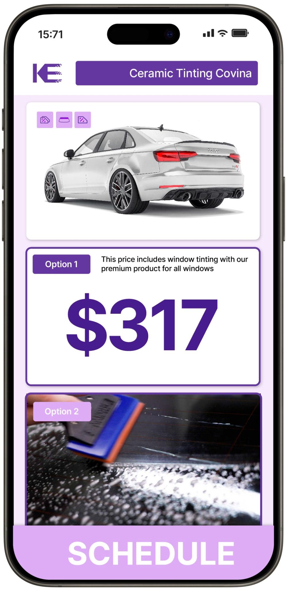View Competitive Ceramic Window Tinting Prices in Covina, California
