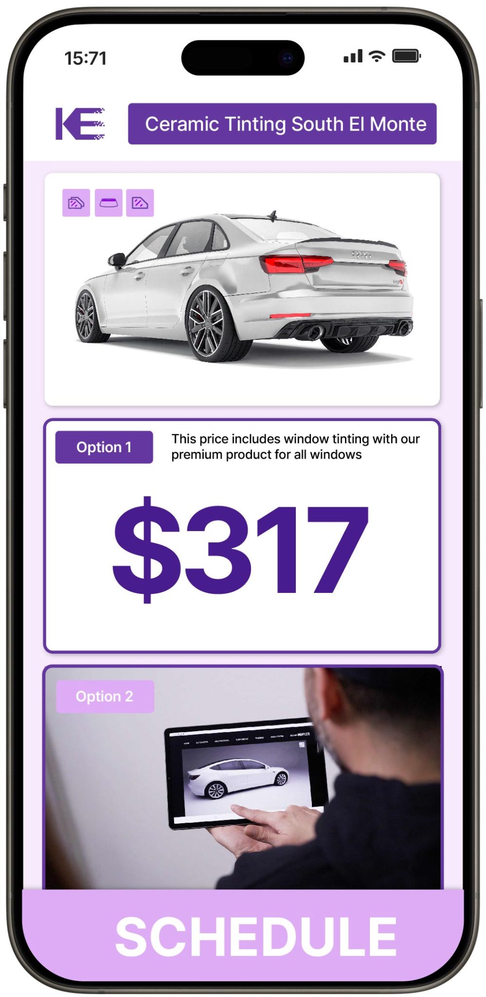View Competitive Ceramic Window Tinting Prices in South El Monte, California