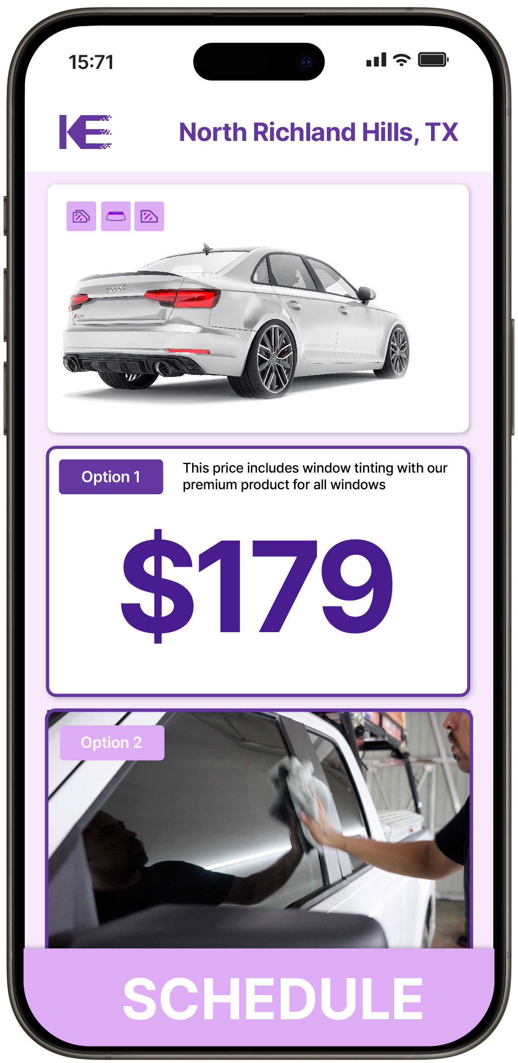 View Affordable Car Window Tinting Prices in North Richland Hills, Texas