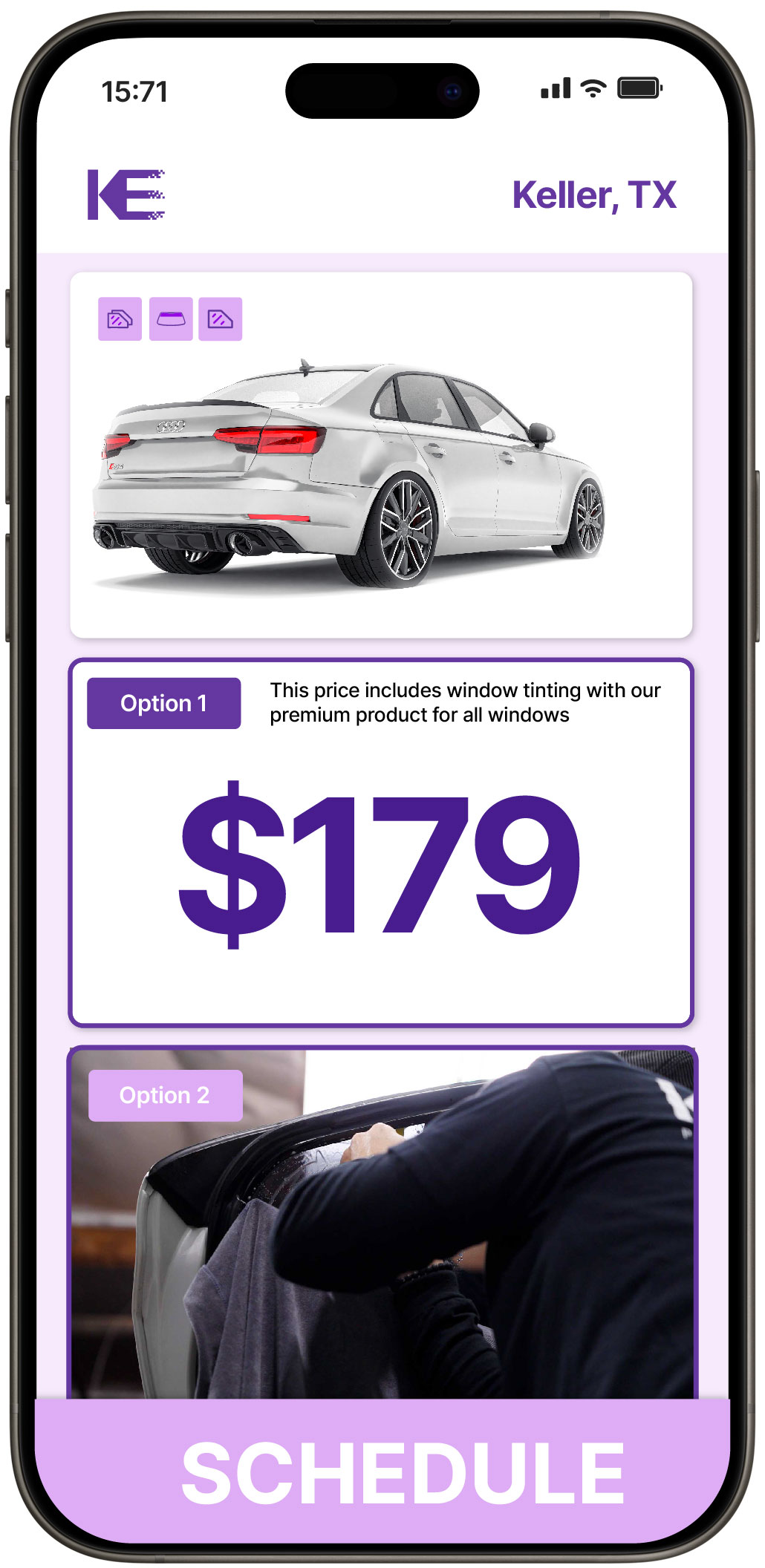 Car Window Tinting Keller | Professional Tinting from $139