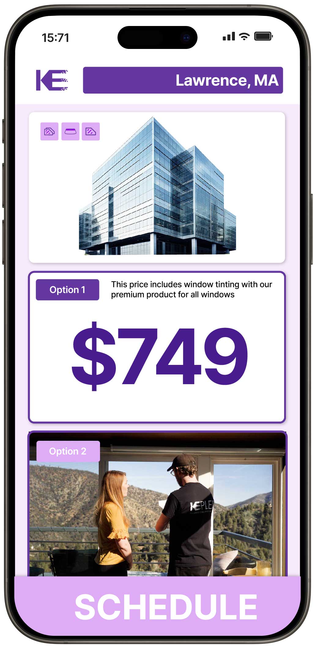 View Competitive Safety and Security Window Film Rates in Lawrence, Massachusetts