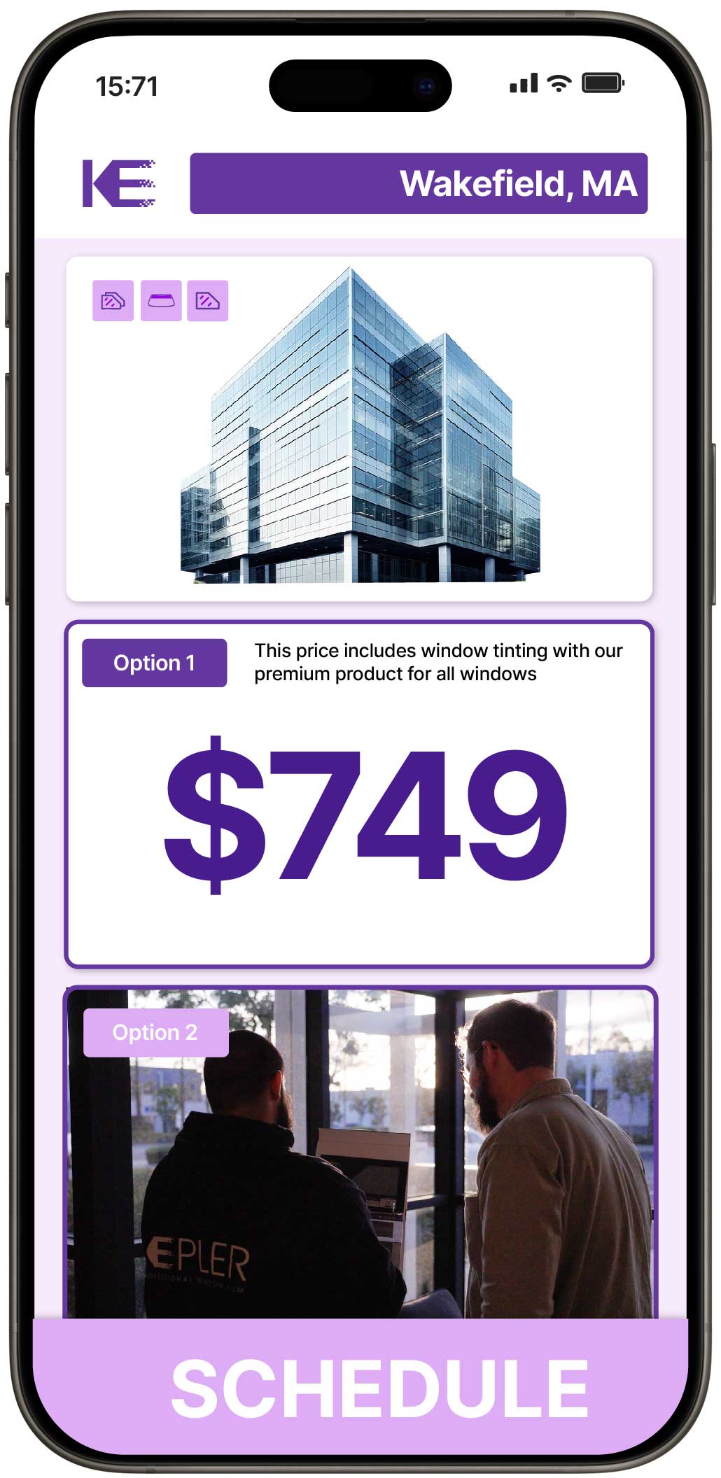 View Affordable Safety and Security Window Film Rates in Wakefield, Massachusetts