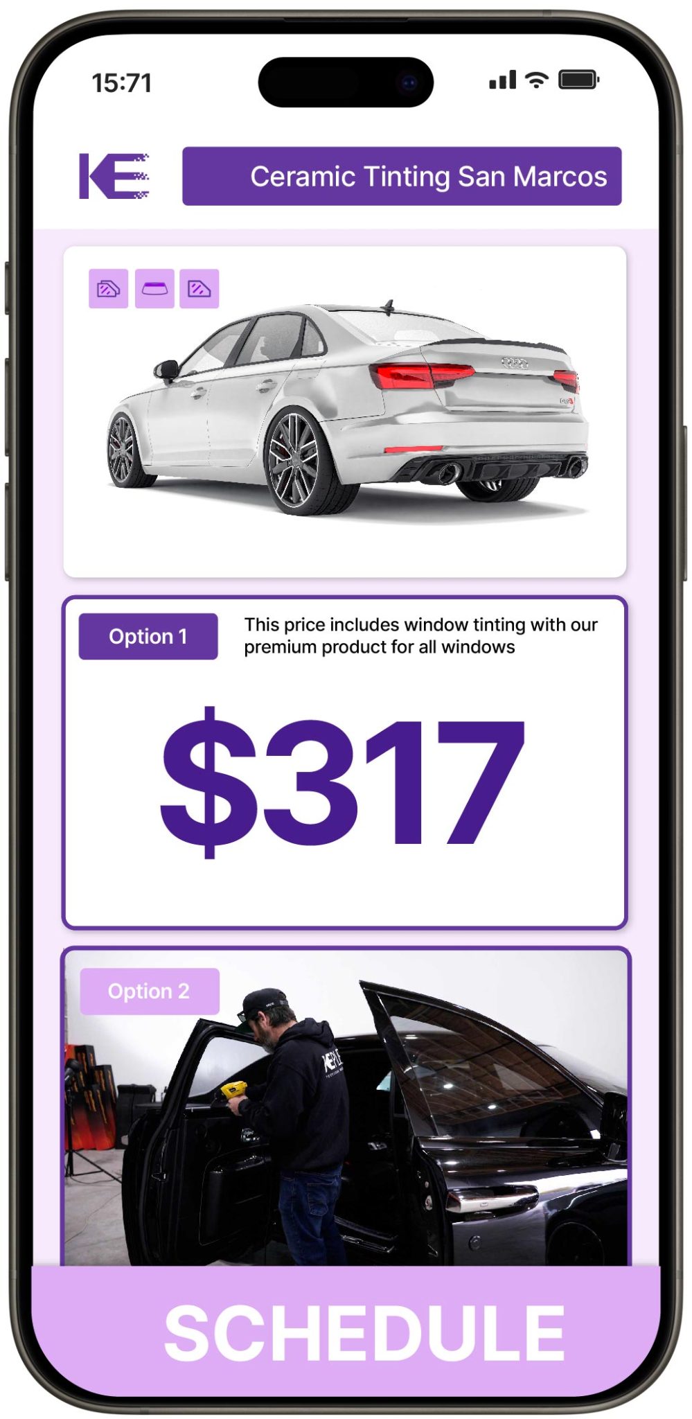 View Competitive Ceramic Window Tinting Prices in San Marcos, California