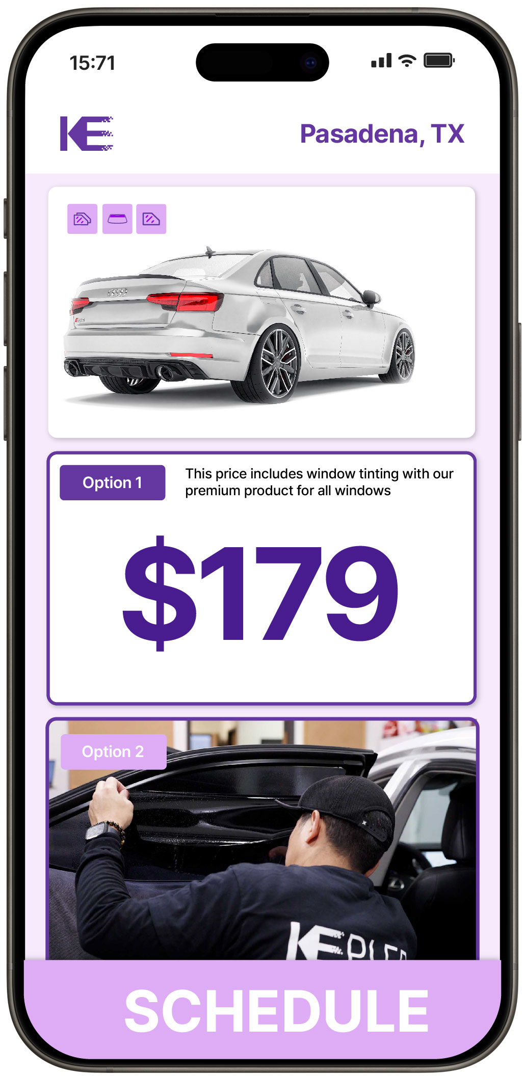 View Competitive Car Window Tinting Prices in Pasadena, Texas