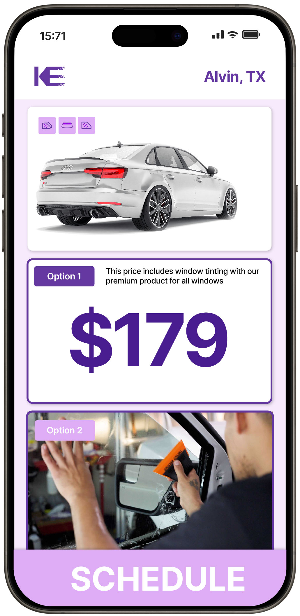 View Affordable Car Window Tinting Prices in Alvin, Texas