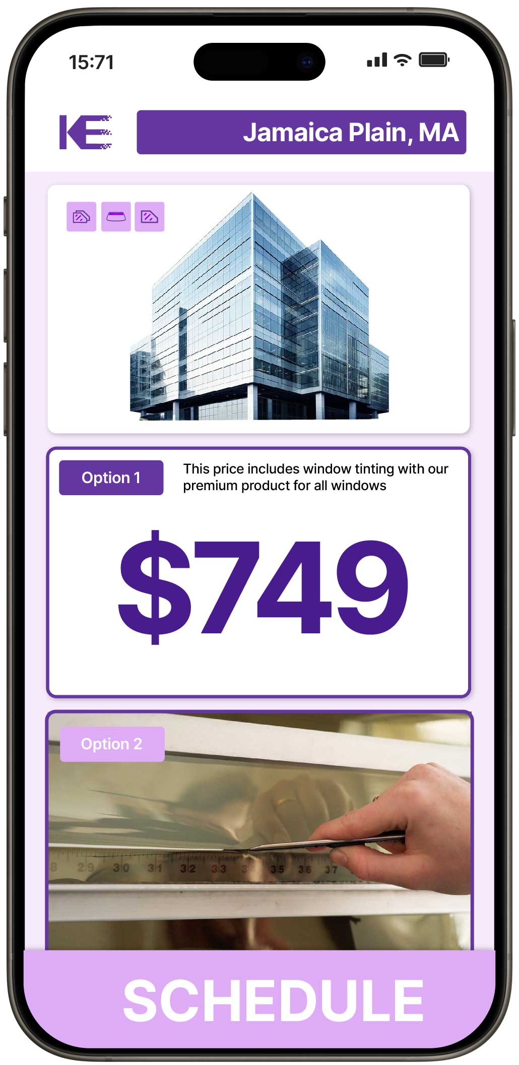 View Affordable Safety and Security Window Film Rates in Jamaica Plain, Massachusetts