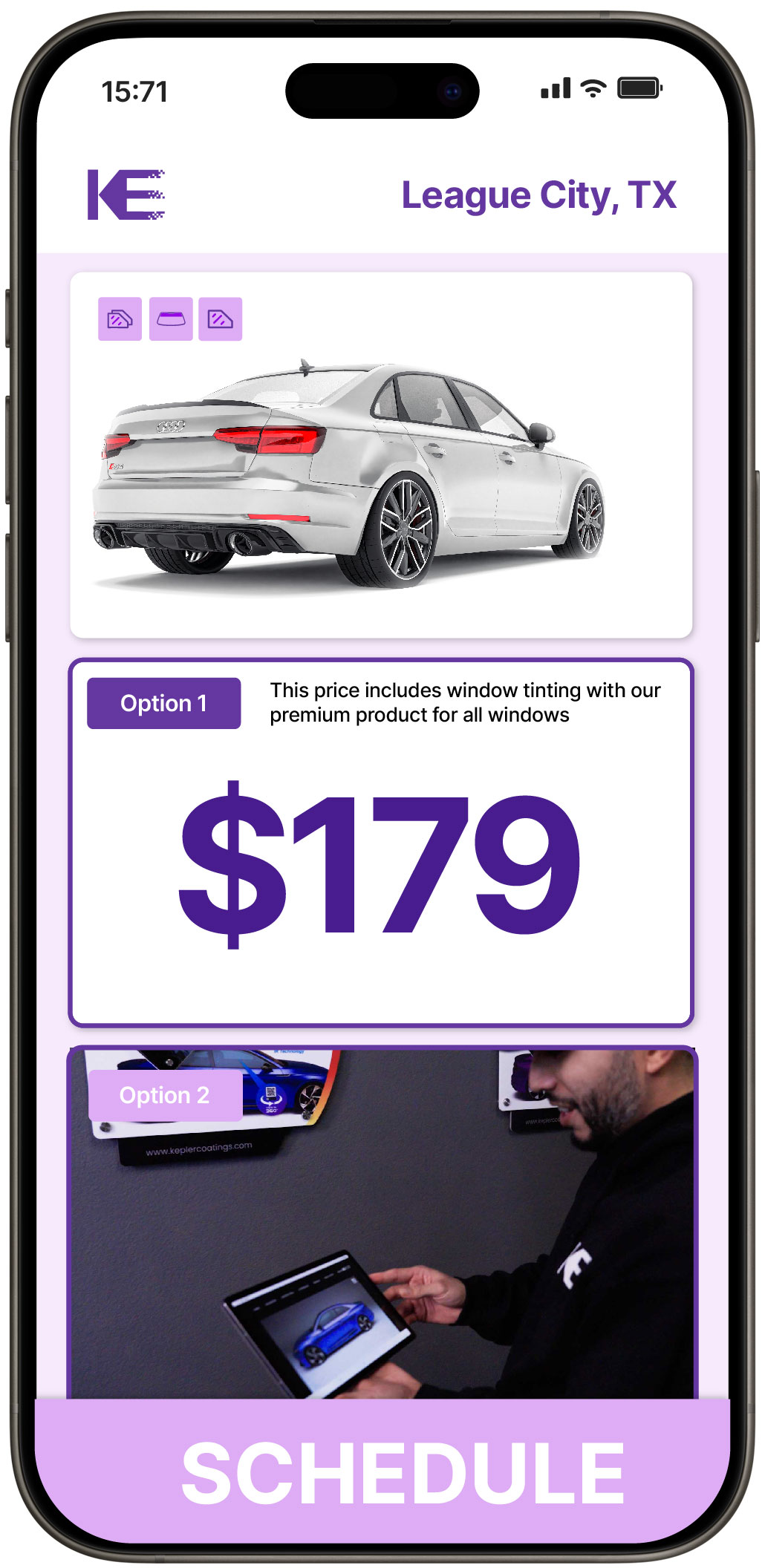 View Reasonable Car Window Tinting Prices in League City, Texas