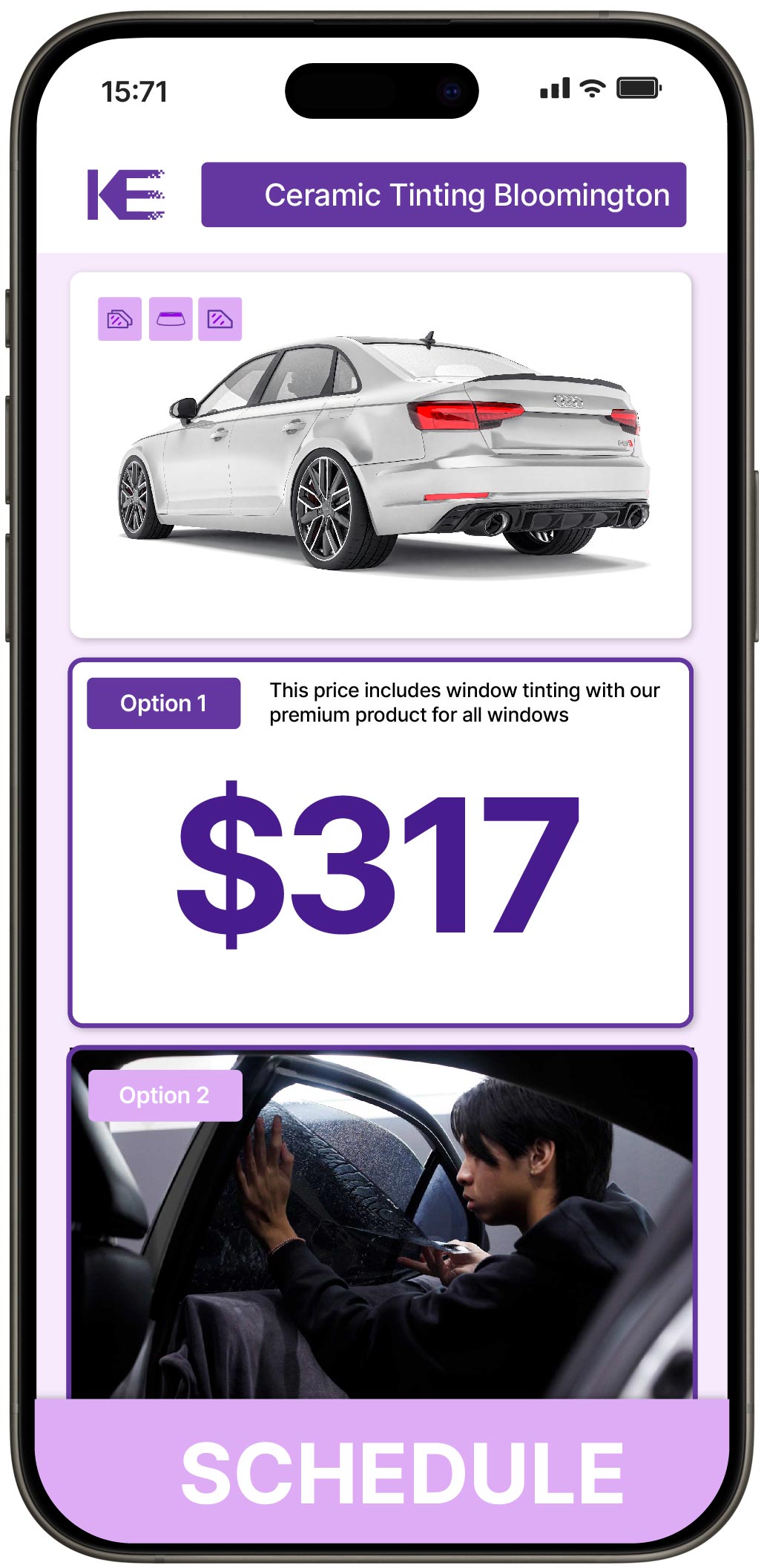 Ceramic Window Tinting Bloomington | Professional Tinting from $249