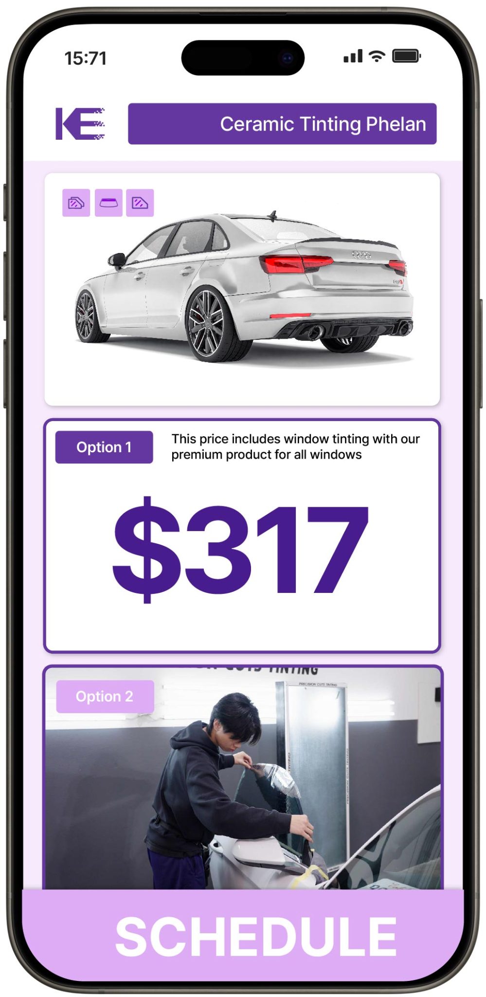View Competitive Ceramic Window Tinting Prices in Phelan, California