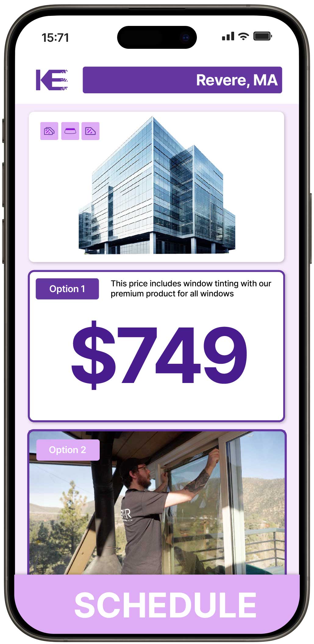 View Affordable Safety and Security Window Film Prices in Revere, Massachusetts