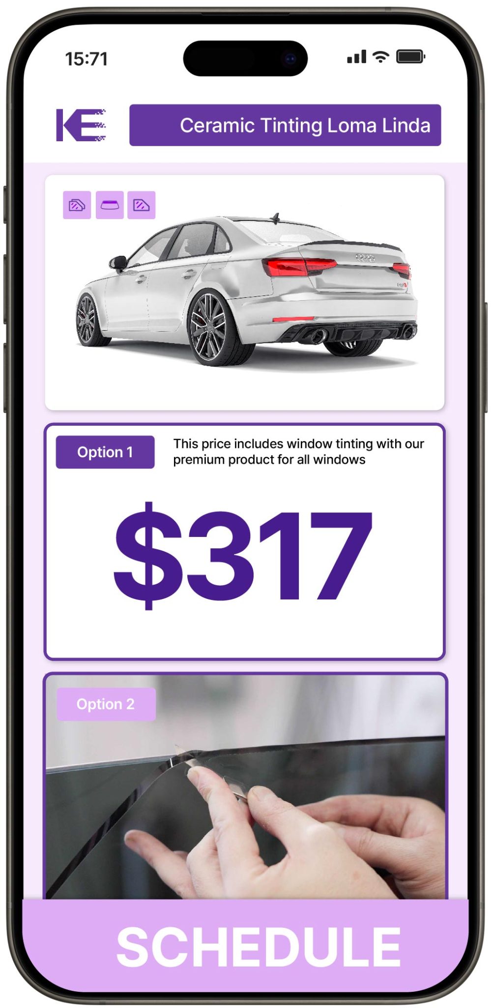 View Competitive Ceramic Window Tinting Prices in Loma Linda, California