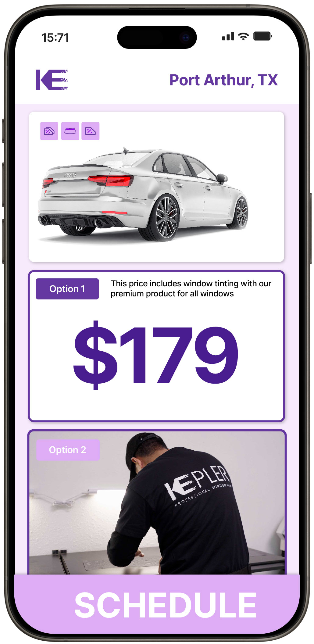 View Affordable Car Window Tinting Prices in Port Arthur, Texas