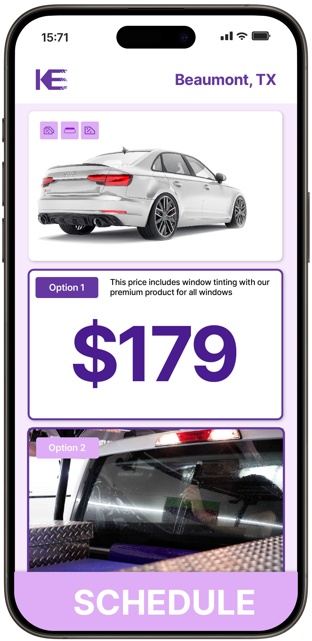 View Affordable Car Window Tinting Prices in Beaumont, Texas
