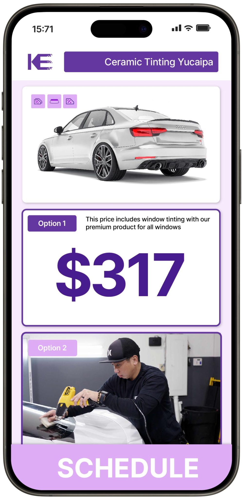 View Affordable Ceramic Window Tinting Prices in Yucaipa, California