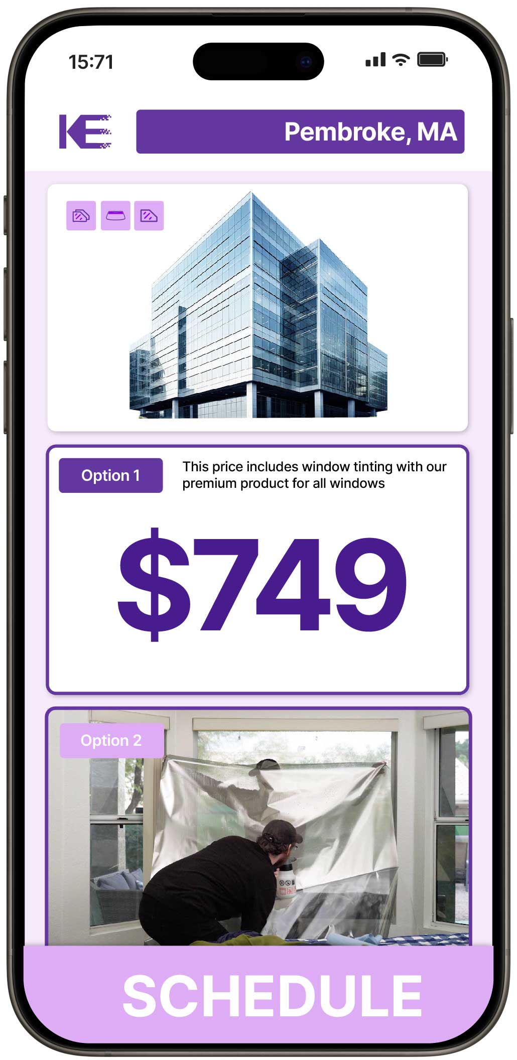 View Reasonable Safety and Security Window Film Rates in Pembroke, Massachusetts