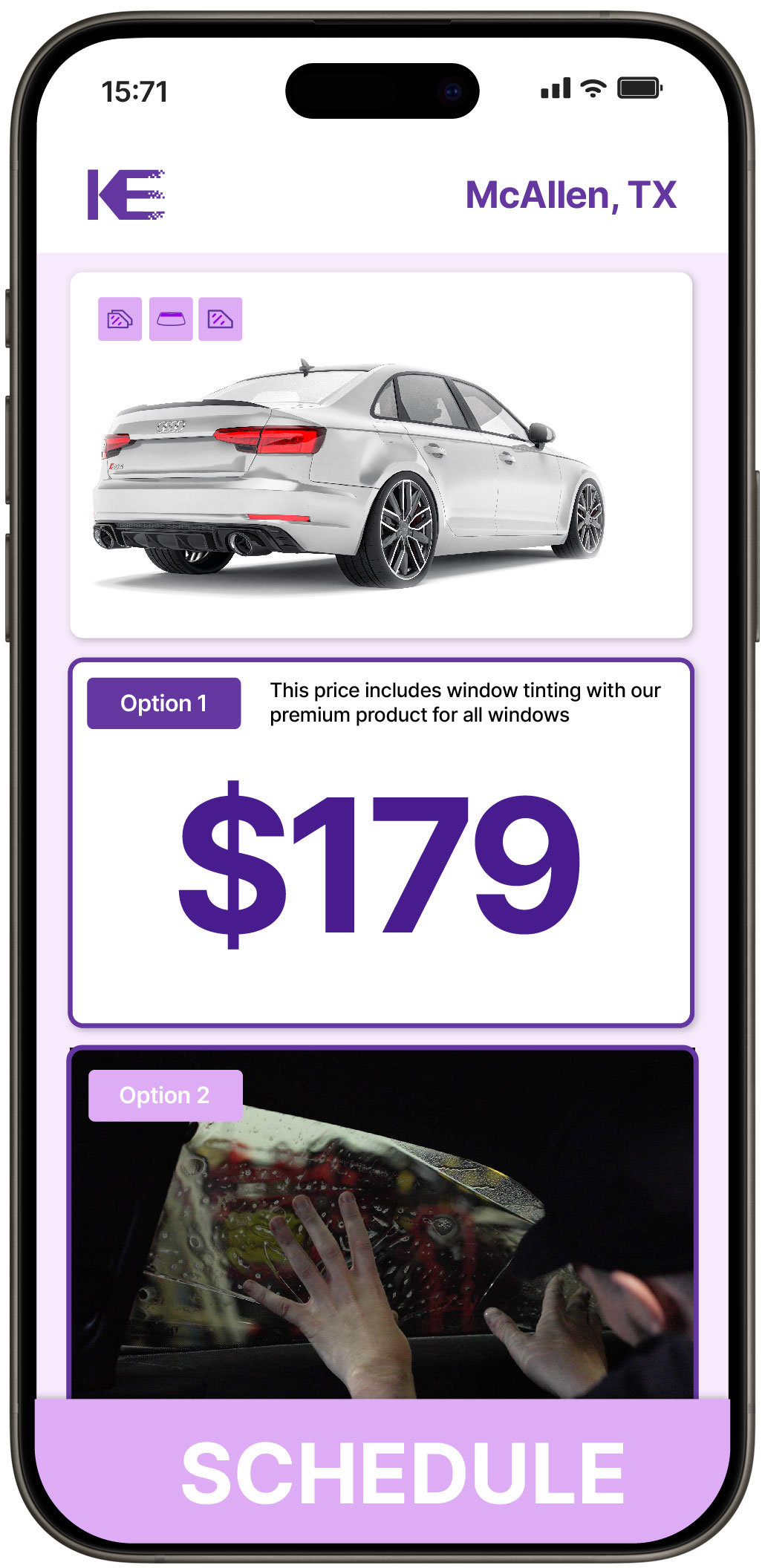View Affordable Car Window Tinting Prices in McAllen, Texas