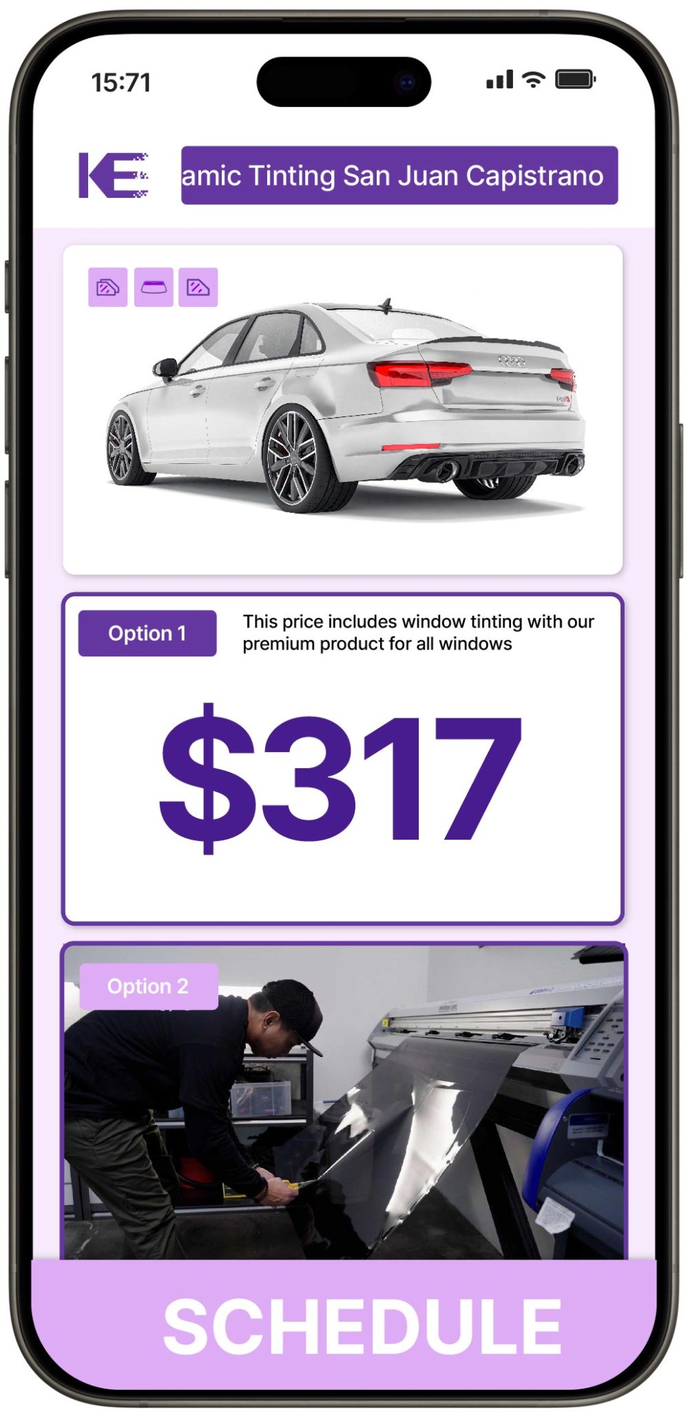 View Competitive Ceramic Window Tinting Prices in San Juan Capistrano, California