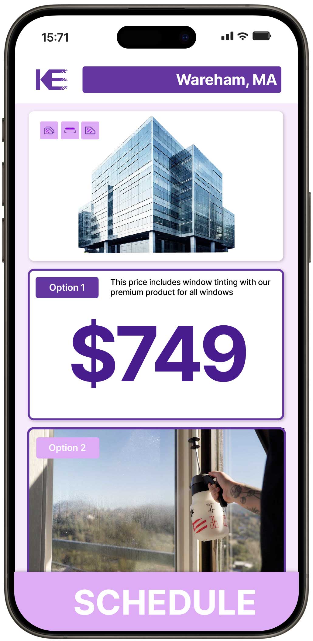 View Reasonable Safety and Security Window Film Prices in Wareham, Massachusetts