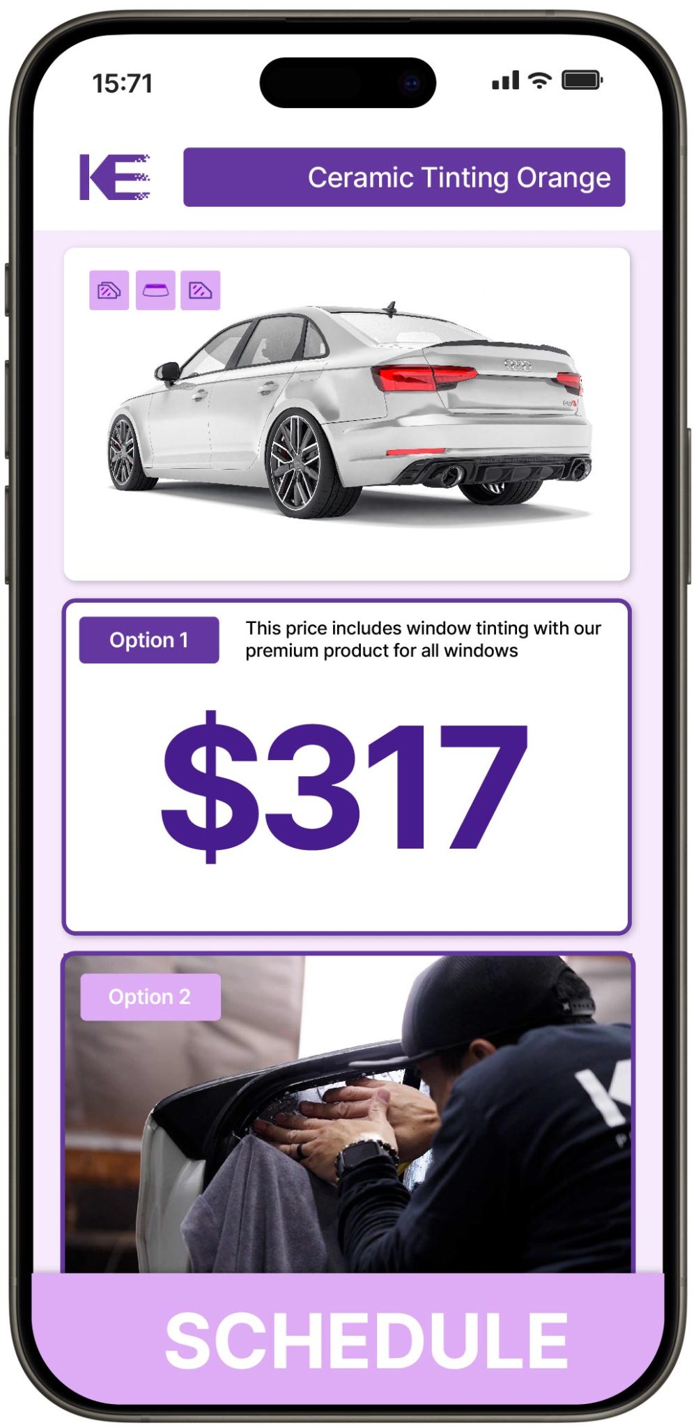 View Competitive Ceramic Window Tinting Prices in Orange, California